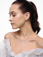 Колье "Cross Star Eye" Silver