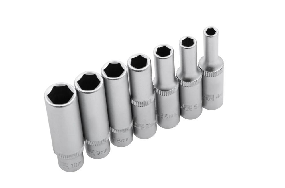 STELS Набор инструментов, 1/4", 3/8", 1/2", Cr-V, S2, усиленный кейс, 151 предм. [14114]