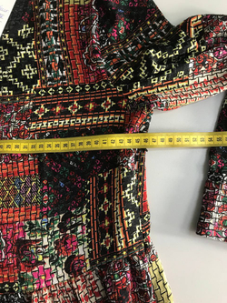 Платье Zara пестрое, маркировка М, визуально 46 размер