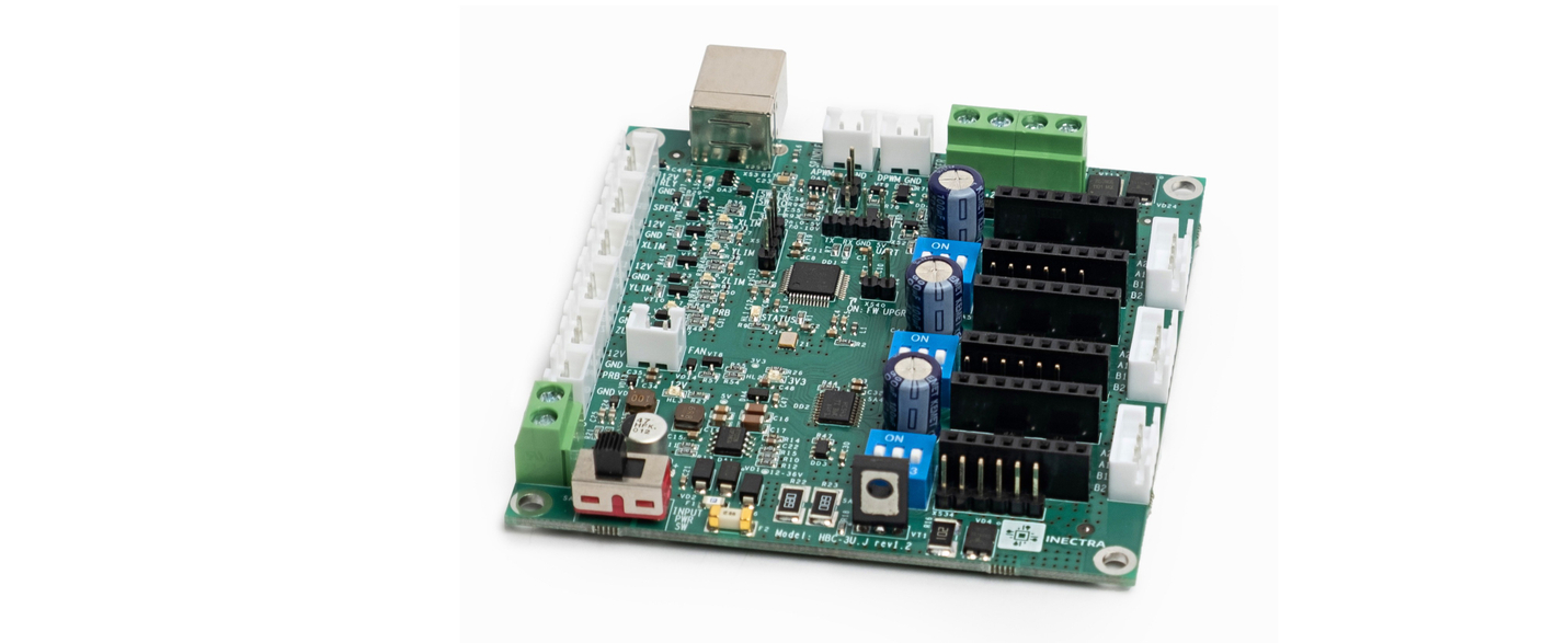 HBC-3U.J - 3 оси, USB, 170кГц, JST-разъемы, слоты для драйверов DRV8825/A4988/TMC2209