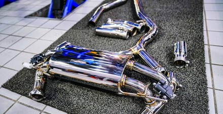 Спортивная выхлопная система с заслонками для BMW 3 Series 320i N20 2.0T 2012+ БМВ