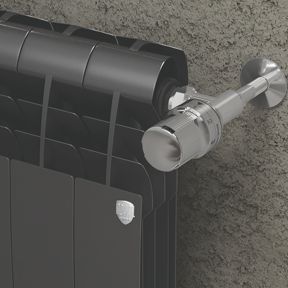 Биметаллический радиатор Royal Thermo Biliner 500 Noir Sable (10 секции)