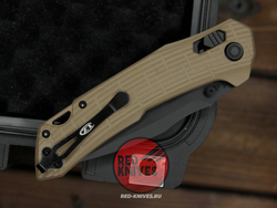 Нож Zero Tolerance 0203 - рукоять Desert, клинок черный