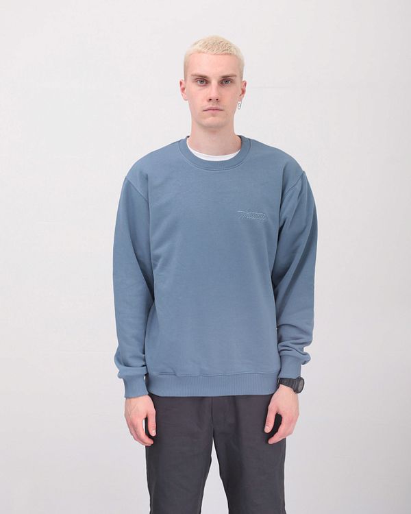 Толстовка Crewneck Синяя - фото 1