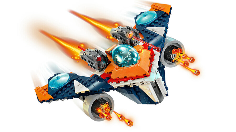 Конструктор LEGO Marvel 76278 Боевая птица Ракеты против Ронана