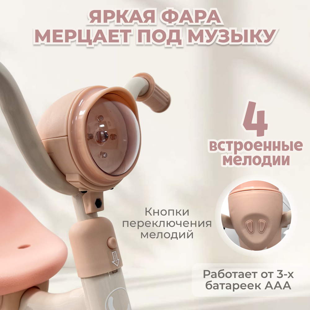 Трехколесный велосипед BubaGO Jerry