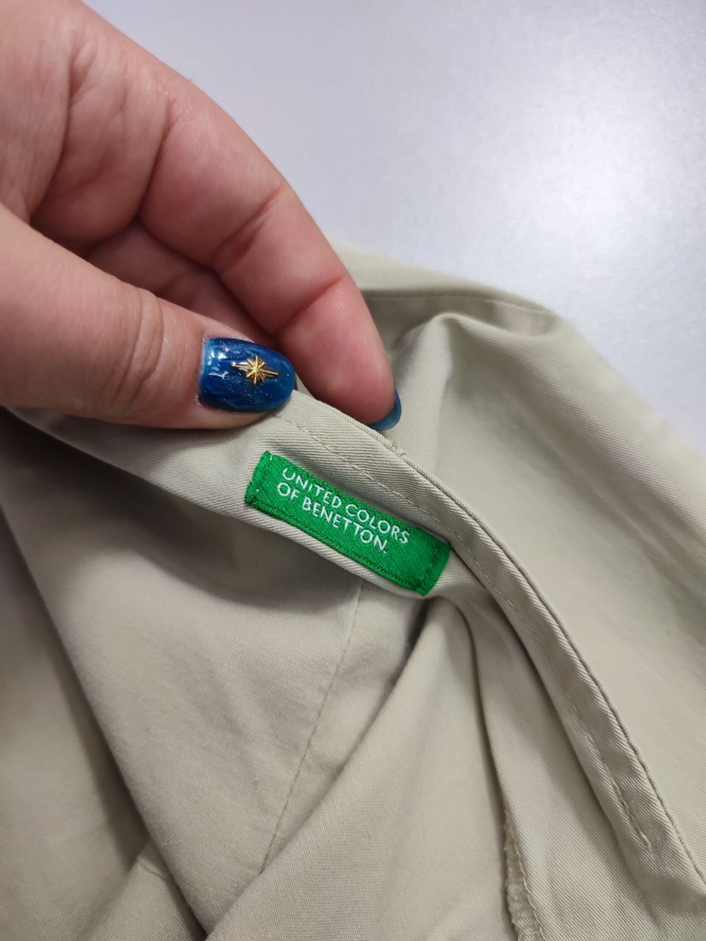 Брюки Benetton из хлопка 48 размер