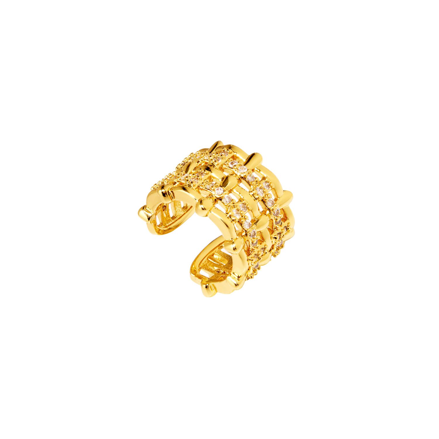 Кафф Gold Luxury Cuff