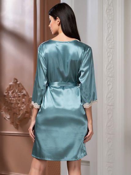 Халатик женский шелковый ДЖУЛИЯ 8733