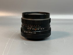 Pentacon auto 2.8/29 MC загрязнение под задней линзой