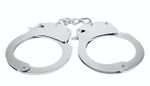 Металлические наручники Luv Punish Cuffs (Цвет: серебристый)