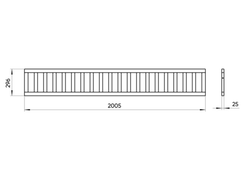 Защитный бортик Elit soft 200 см (натуральный)