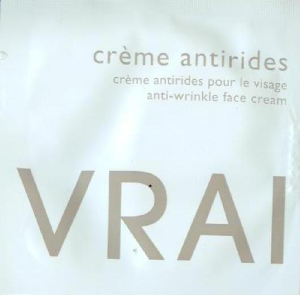 Пробник 2 мл VRAI creme antirides жен.