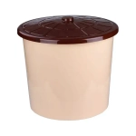 Бак универсальный с крышкой 75л. (бежевый)