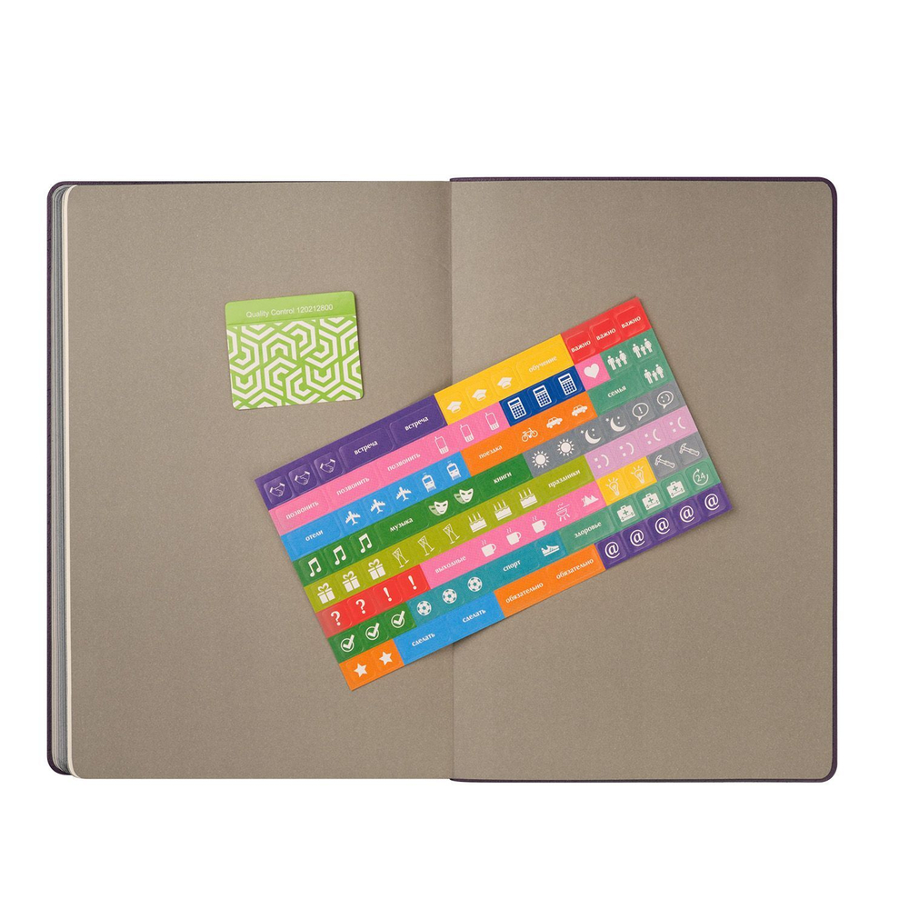 Ежедневник Rain недатированный, фиолетовый