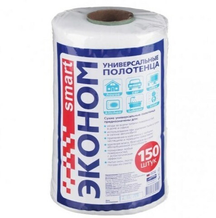 Салфетки в рулоне Smart Эконом 20х23 150 шт