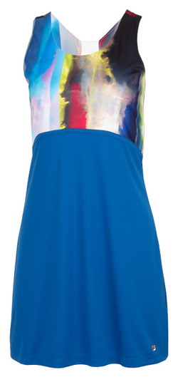 Теннисное платье Fila Dress Fleur - Blue
