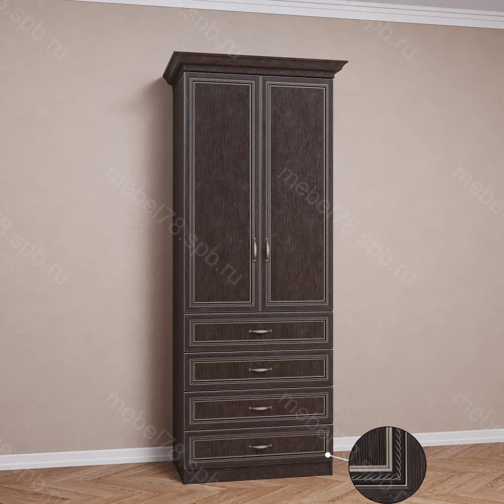 Шкаф распашной 2/3