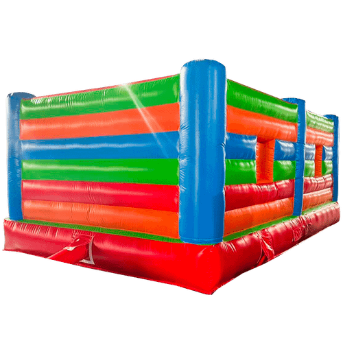 Коммерческий надувной батут “Городок” 6*3,5*2,3м