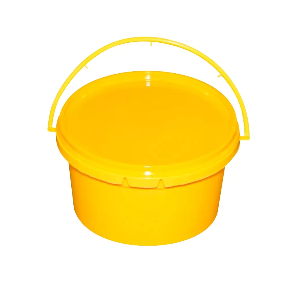 Контейнер для утилизации органических отходов Респект класс Б 0,5 л желтый