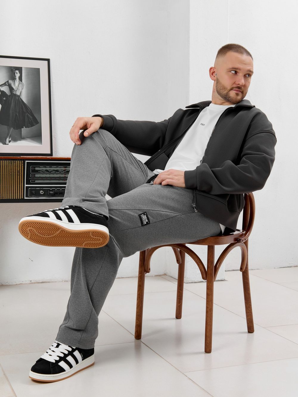 Брюки мужские Акс Виотекс СЕРЫЙ