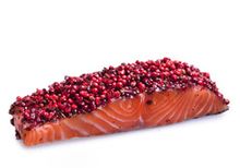 Лосось фирменной посолки с перцем розе~250г