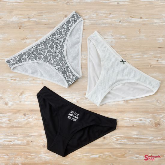 Трусики женские DOMINANT 35000-216, BIKINI, 3 шт. в уп.