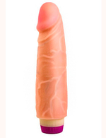 Реалистичный классический вибратор (18 см ) (Цвет: телесный)