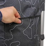 Тележка хозяйственная с сумкой (100*40*35см, колеса 21см,грузоподъемность до50 кг) SYD100B-4