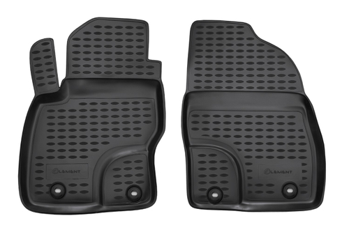 Коврики в салон для FORD Focus II 2004-2011, 1-й ряд, 2шт. (полиуретан) NLC.16.03.210F