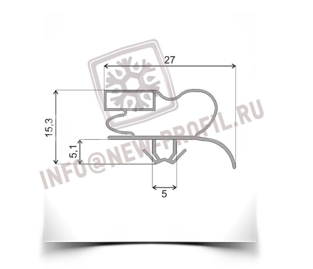 Уплотнительный профиль_008 (тип ЕО) для холодильного оборудования.