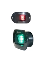 К-кт врезн. ходовых огней LED Lalizas FOS (черн. корпус)