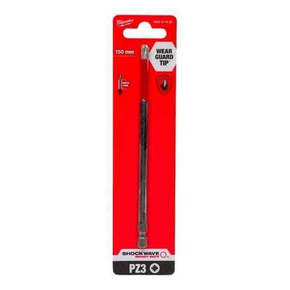Насадка Milwaukee SHOCKWAVE PZ3 150мм (1) 4932471929