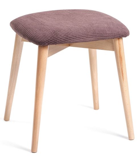 Табурет Т 07  (бук/тон 2/ткань Velur Schick 55)