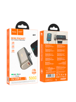 Внешний аккумулятор hoco Q31 Type-C компактный 5000 mAh