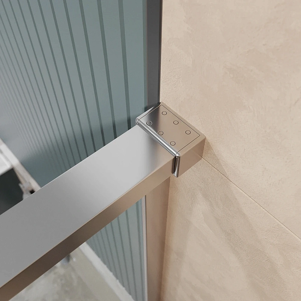 Душевой уголок BelBagno SOFT_CLOSE-1-AH-1 160х90 стекло прозрачное/профиль хром