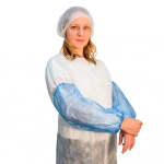 Нарукавники полиэтиленовые 50 пар синие