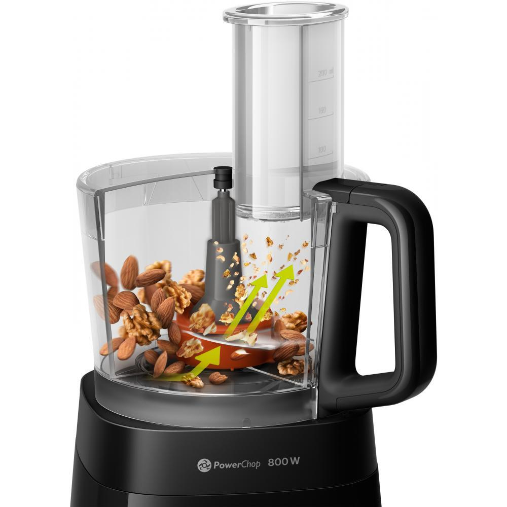 Кухонный комбайн Philips HR7510/10, чeрный