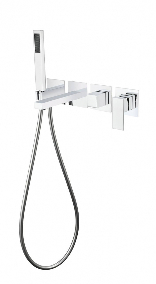 Смеситель для ванны скрытого монтажа Grocenberg GB5060CR  с Картриджем Kerox (Венгрия)