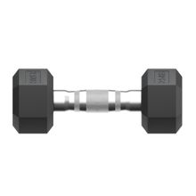 Гантель гексагональная UNIX Fit обрезиненная 2,5 кг, 2 шт.