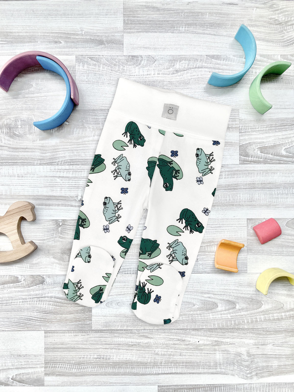 Ползунки Mjölk Лягушки на широком поясе