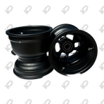 Диски колесные передние Black 130мм, под подшипник, магниевые, аналог DW