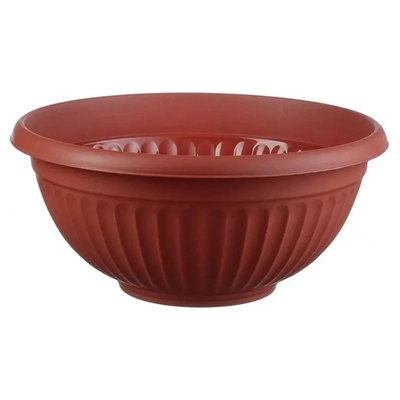 Кашпо-миска ЛИВИЯ D300мм Терракотовый