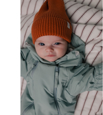 6000-105 Шапочка-колпачок вязаная (кирпичная)