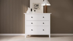 Комод с 3 ящиками - аналог IKEA HEMNES / ХЕМНЭС/ ХЕМНЕС / КЫМОР / ИКЕА 108х96х50 см, белый