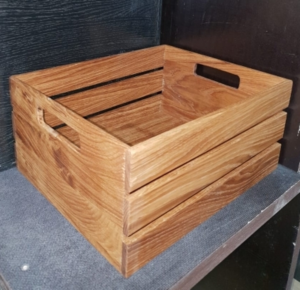 Ящик дуб; H=15,3,L=32,5,B=26,5см