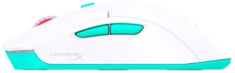 Мышь HyperX Pulsefire Haste 2 Core Wireless (Wht/Grn/Pur) 8R2E7AA белый