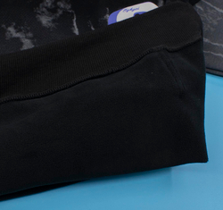 толстовка худи Q звезда теплая флок 4788