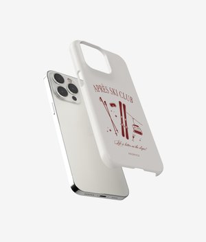 Чехол SKI CLUB (красный) для iPhone