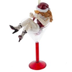 GAEM Украшение новогоднее "Девушка", L10,5 W6 H14 см